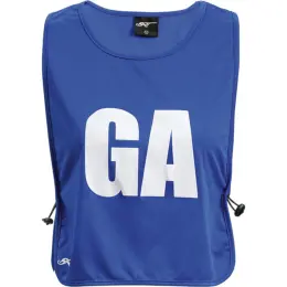 BRT Netball Players Bib Set Of 7 Royal Blue